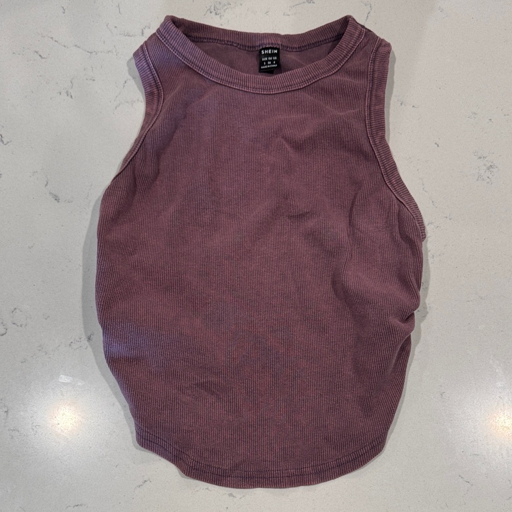 Women Sleeveless Top in Purple